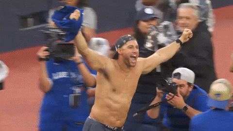 Celebrate Blue Jays GIF by Toronto Blue Jays