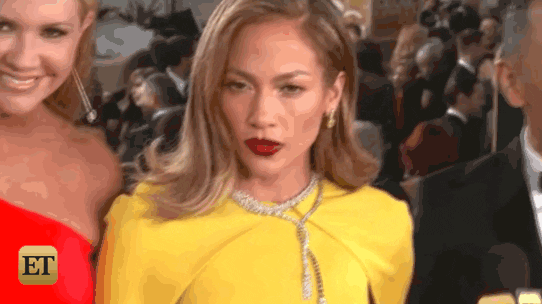 Jennifer Lopez Golden Globes 2016 GIF by Entertainment Tonight