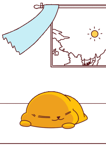 Tired Sleep Sticker by Nattan_Universe