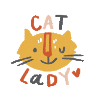 Cat Design Sticker