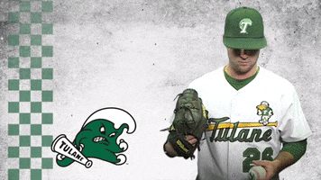 baseball tulane GIF by GreenWave