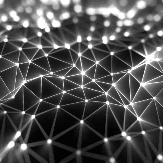 Glow Black And White GIF by xponentialdesign
