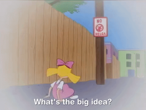 hey arnold nick splat GIF