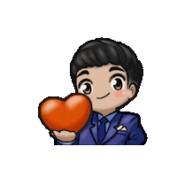 I Love You Heart Sticker by Dandy In The Bronx