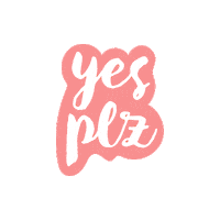 Happy Yes Please Sticker by Three One Duo