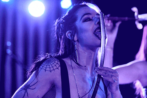 Live Performance Sword GIF by wade.photo