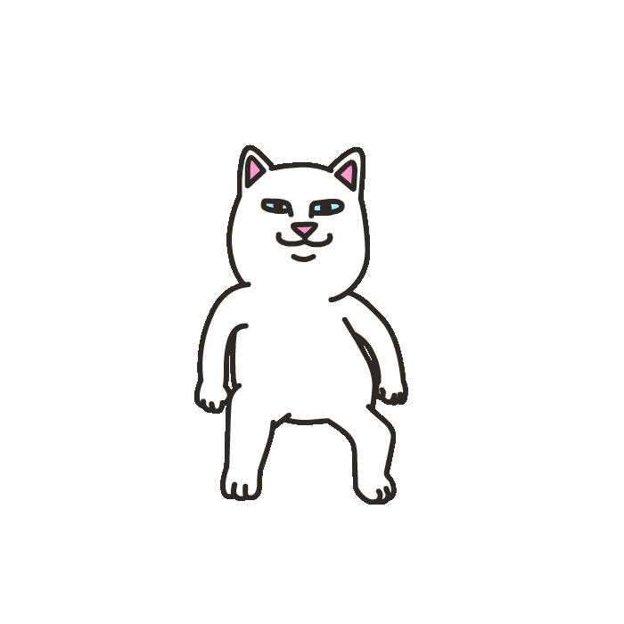 RIPNDIP_CAT angry alien fuck angel Sticker
