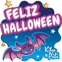 Halloween Magic Sticker by Kty&Pili