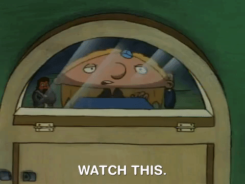 hey arnold nickelodeon GIF