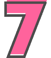 Numbers Saf Sticker by Scrap and Fit