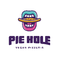 Pizza Vegan Sticker by PieHolePizzas