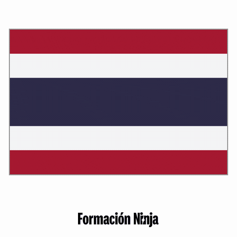 Thailand Flag GIF by Formación Ninja