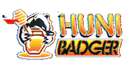 Glitch Vhs Sticker by Huni Badger