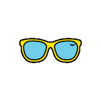 shadesbyniko vegan sunglasses tropical shades Sticker