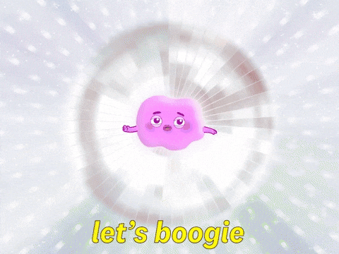 Happy Lets Dance GIF by GIPHY Studios 2021