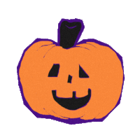 Halloween Fall Sticker by Adrianne Manpearl