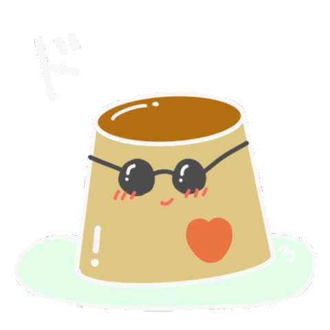 ぷりん Sticker