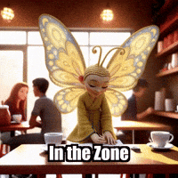 Working In The Zone GIF by BuddhaFlyJourney