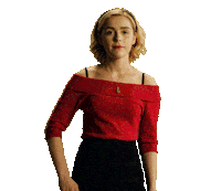 sabrina spellman caos Sticker by Chilling Adventures of Sabrina