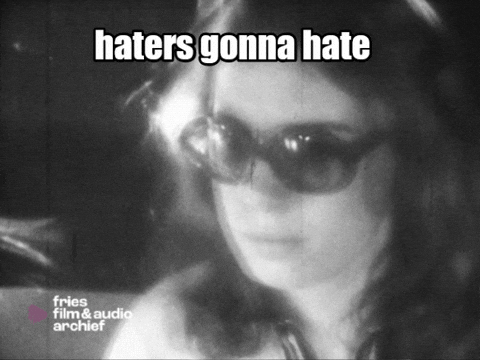 Haters Gonna Hate Ffaa GIF by Fries Film & Audio Archief