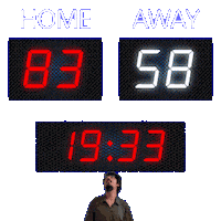 58 Away Sticker