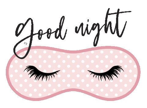 Good Night Sleeping Sticker