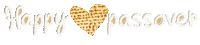 H Passover Sticker