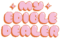 Pink Typography Sticker by Es Super Fun