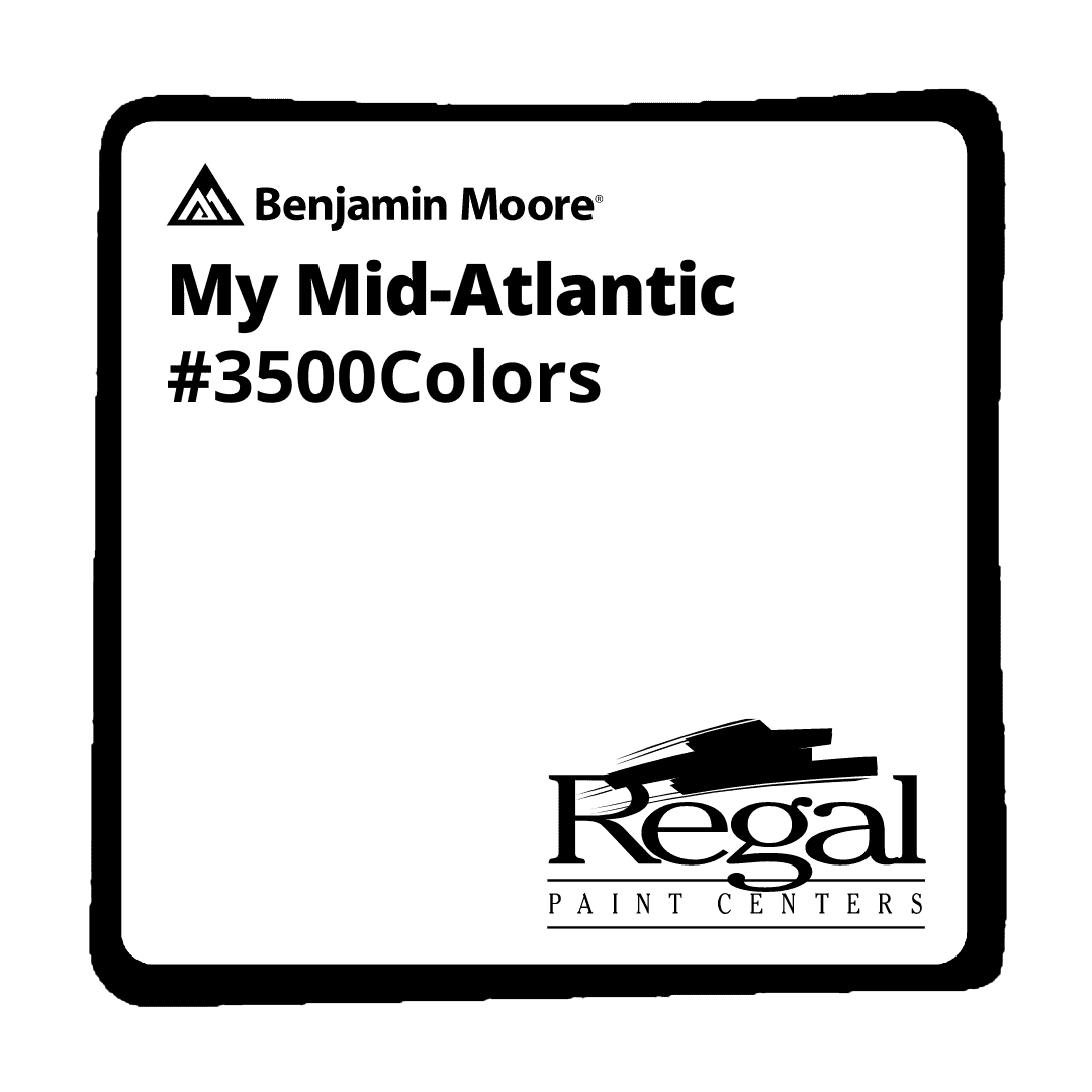 Benjamin Moore My Color Sticker by Regal Paint Centers