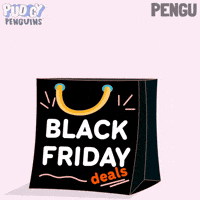 Add To Cart Black Friday GIF by Pudgy Penguins