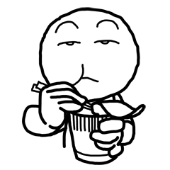 vuifah hot eating eat delicious Sticker