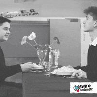 Black And White Eating GIF by SWR Kindernetz