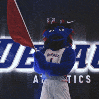 DePaulBlueDemons flags depaul dibs bluedemons GIF