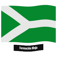 Malpartida De Plasencia Bandera Sticker by Formación Ninja