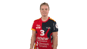 handballbundesligafrauen handball flames bensheim berger Sticker