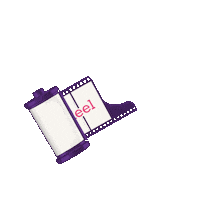 Film Pink Sticker