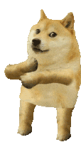 Shiba Inu crypto sticker