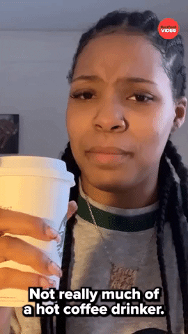 Coffee Starbucks GIF by BuzzFeed