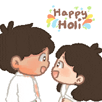 Festival Of Colours Love Sticker by Cosytales