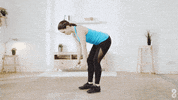 girl bend over GIF by 8fit