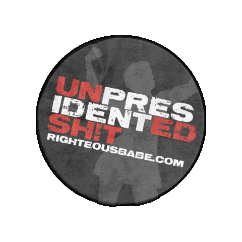 Donald Trump Sticker by Righteous Babe Records