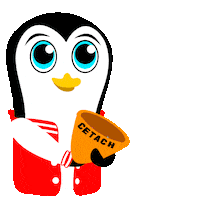 School Penguin Sticker by Complejo Cetach