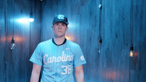 University Of North Carolina Baseball GIF by UNC Tar Heels