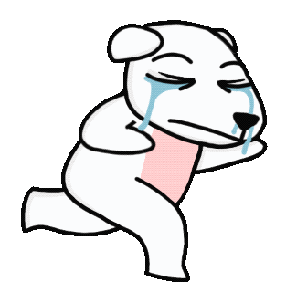 Jambomambo giphyupload running crying jambo Sticker