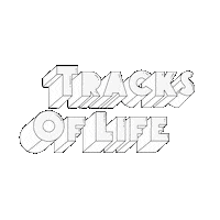 life tracks Sticker by Jordan McGraw