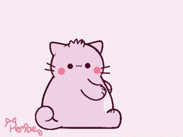 Pink Cat Slander GIF by Pembe