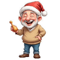 The Christmas Party Sticker
