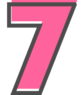 Numbers Saf Sticker by Scrap and Fit