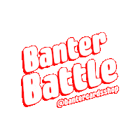 Fight Battle Sticker by Banter Cards