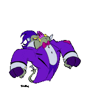 JimGrueComics hmph snort bluehilda hurumph Sticker